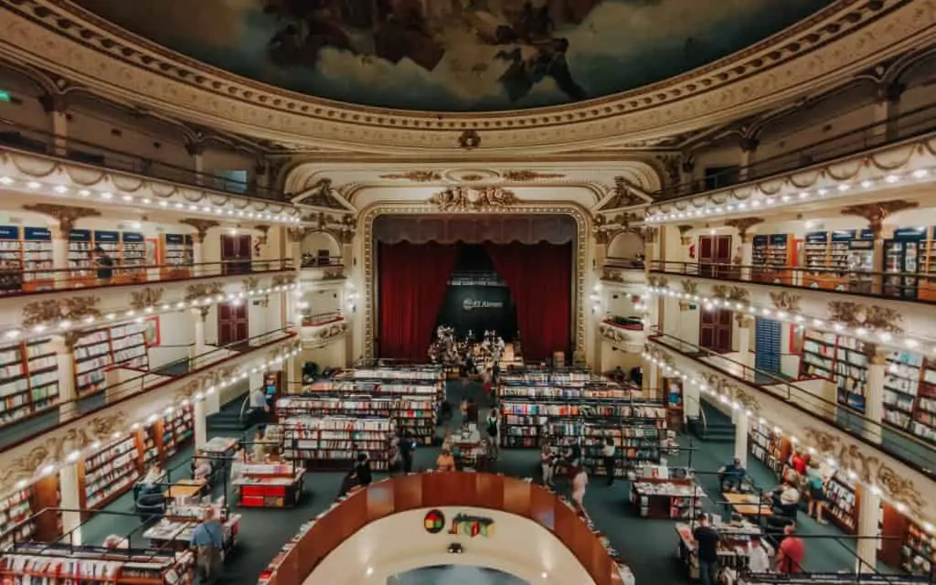 ateneo splendid księgarnia najpiękniejsza księgarnia na świecie