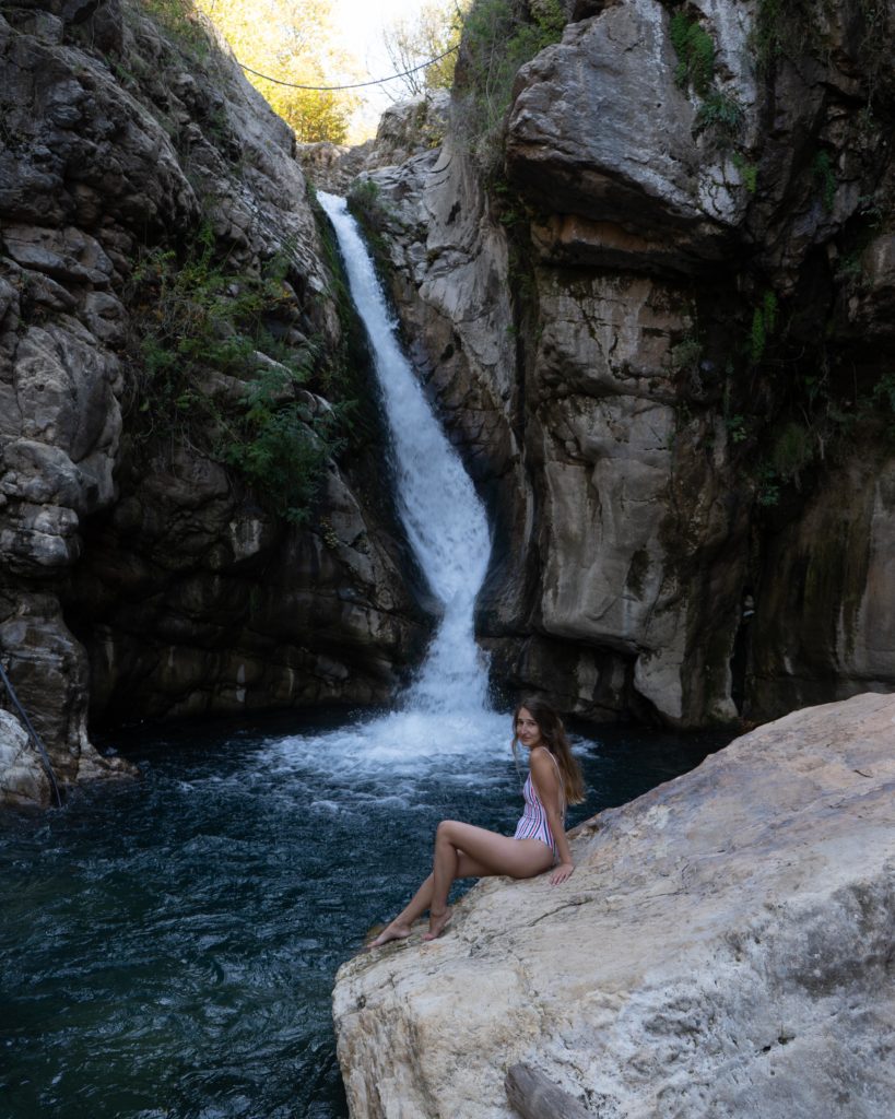 Lebanon waterfall