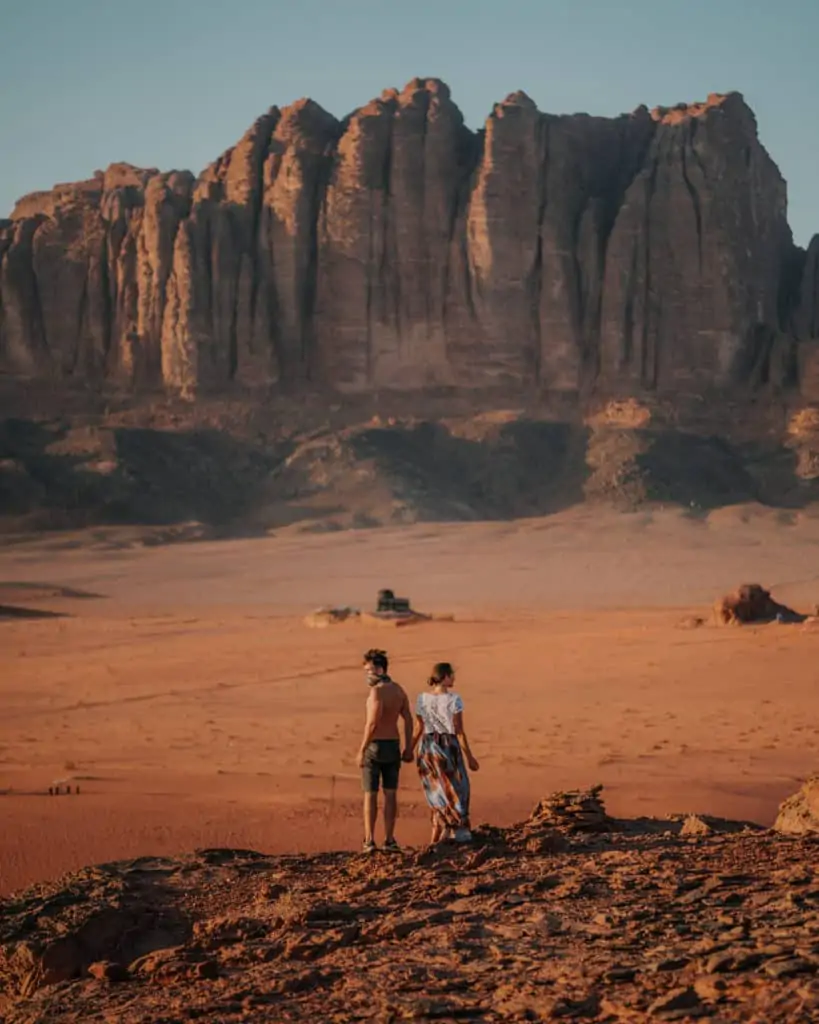 wadi rum Sunset jordan Guide