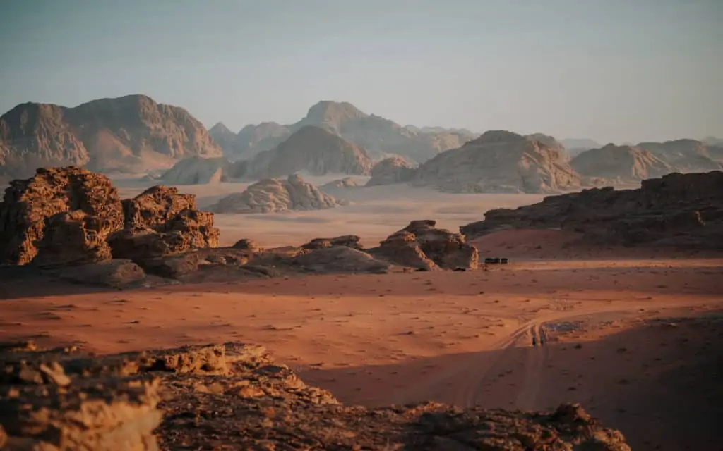 Wadi Rum desert Jordan