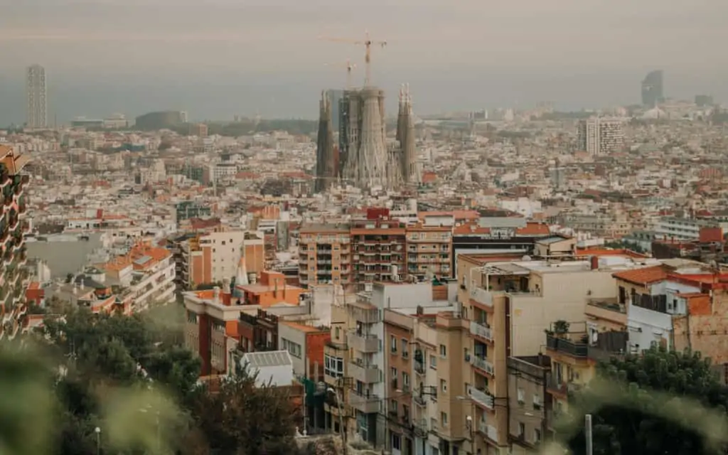 Sagrada Familia Barcelona Hiszpania