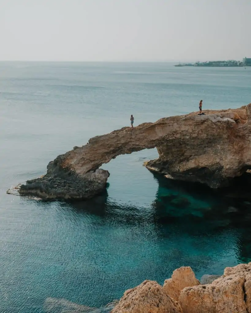Lover's bridge Ayia Napa Cyprus