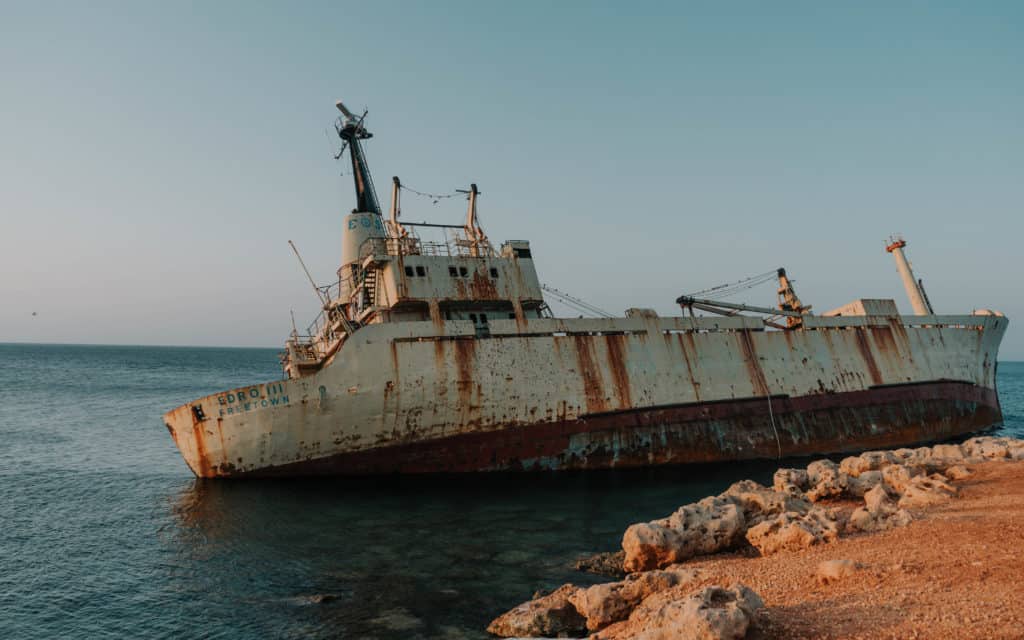 Erdo III Shipwreck Coray Bay Cyprus