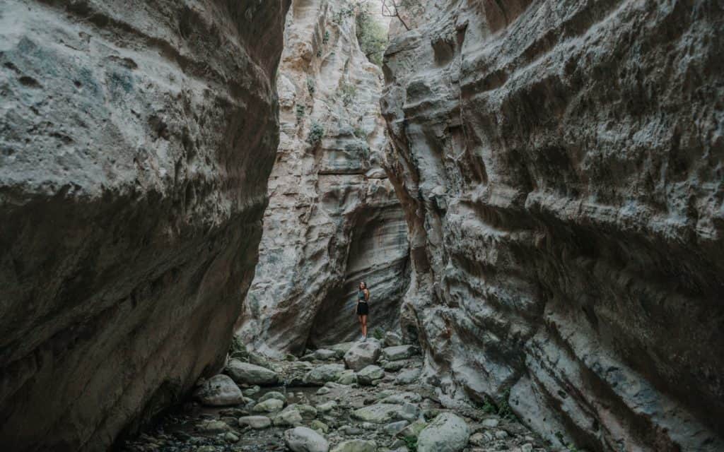 Avakas Gorge cool hiking spot on Cyprus