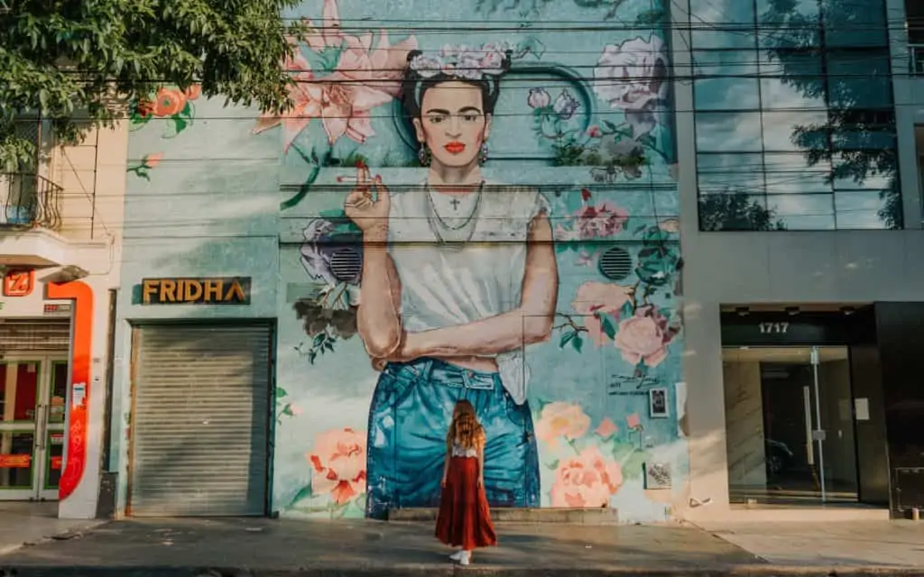 frida kahlo mural palermo soho buenos aires guide