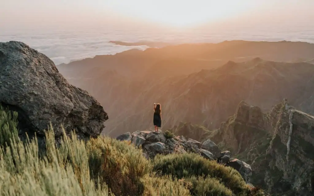 Pico do Arieiro sunrise Madeira one of the best photospots on Madeira