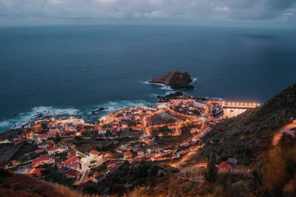 Porto Moniz night views best photospots on Madeira