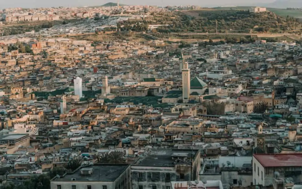 widok na Fez punkt widokowy maroko co zobaczyć