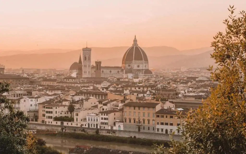 piazzale michelangelo florence italy