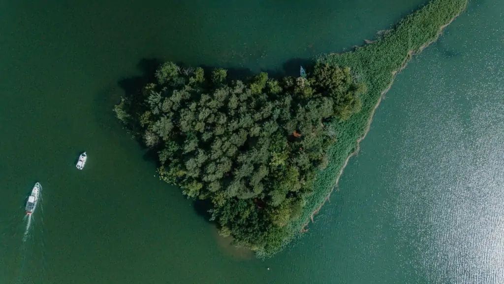 jezioro nidzkie z drona mazury