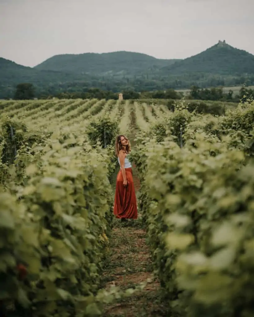 girl szaszi pince winery balaton best places