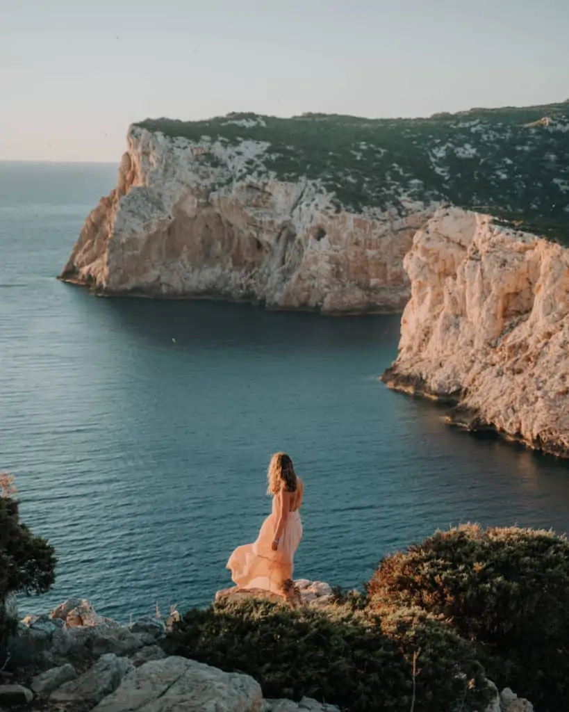 capo caccia best sunset spot Sardinia Alghero